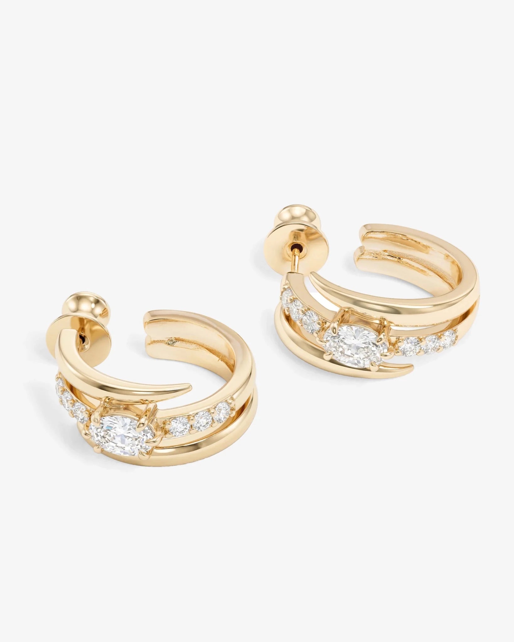 She's on Point Pavé Lasso Huggies - Southern Soule Designs