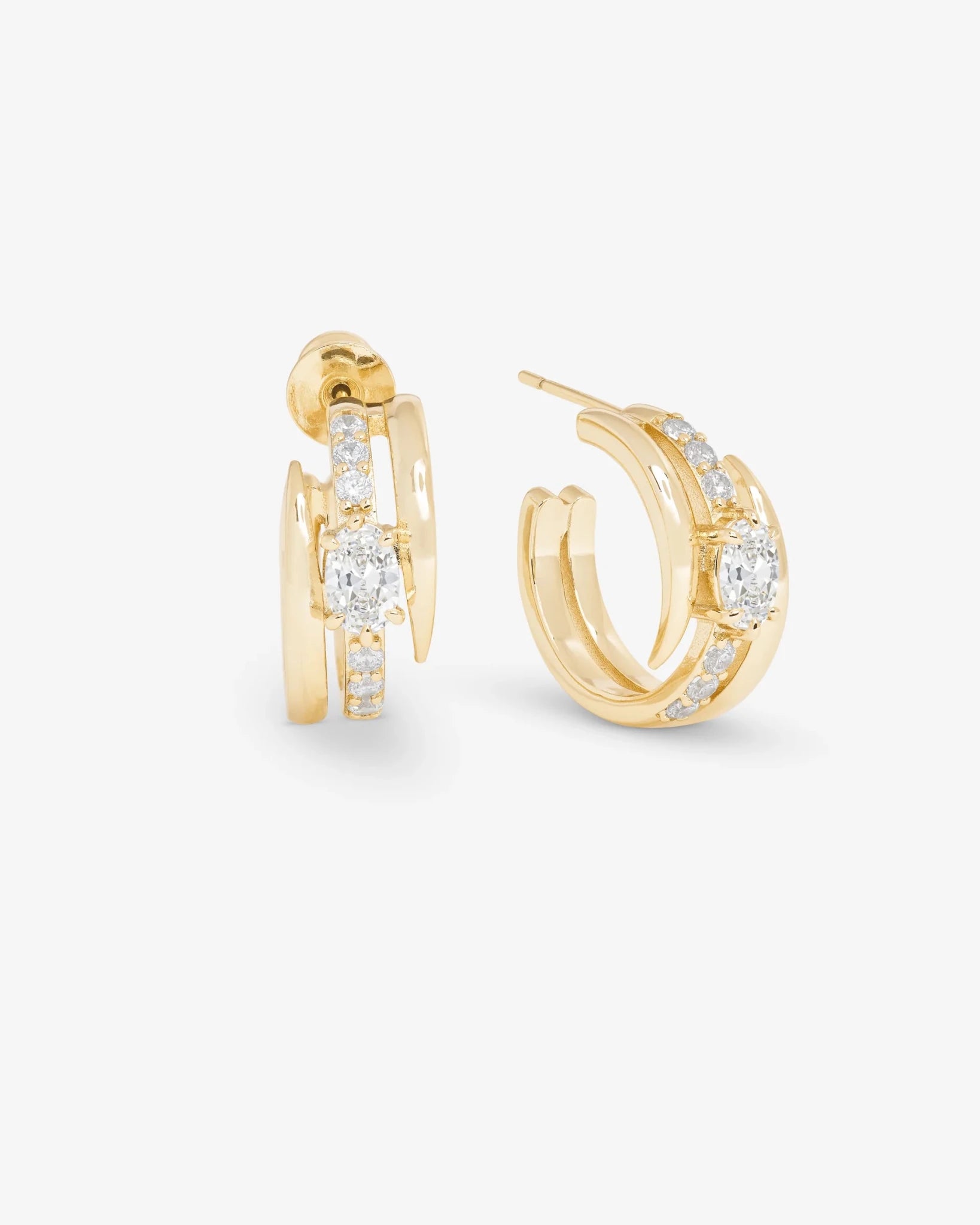 She's on Point Pavé Lasso Huggies - Southern Soule Designs