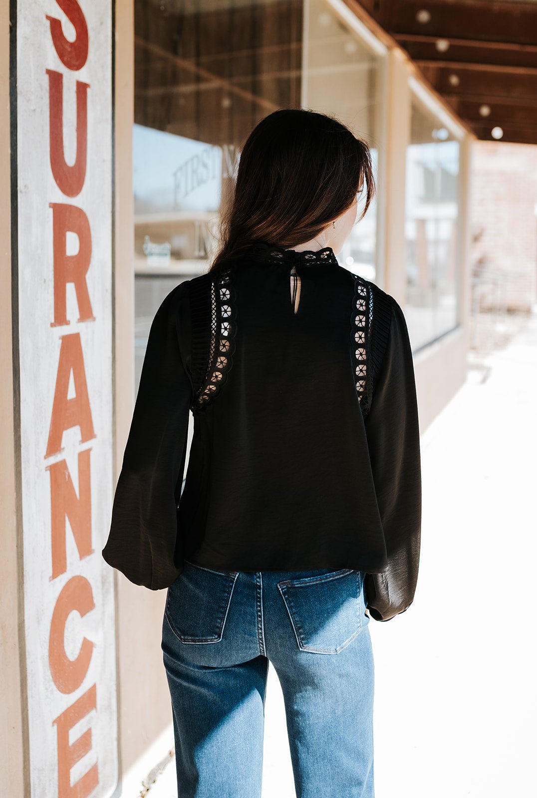 Silvana Embroidered Top Black ZT254627 - Southern Soule Designs