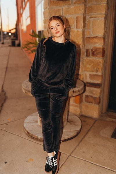 Slate Chelsea Pants - Southern Soule Designs