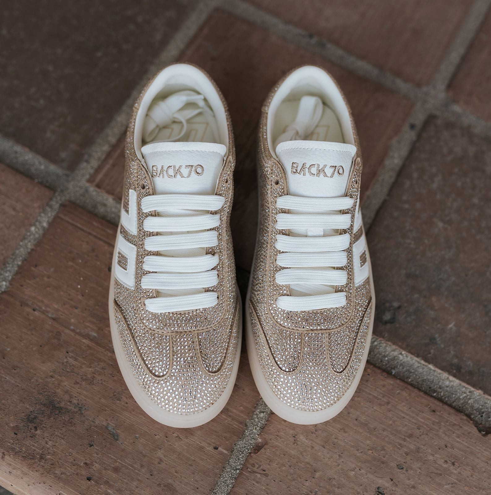 Smart Gold Sneaker - Southern Soule Designs