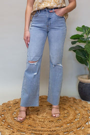 Sneak Peek HR Wide Leg Jean - Southern Soule Designs