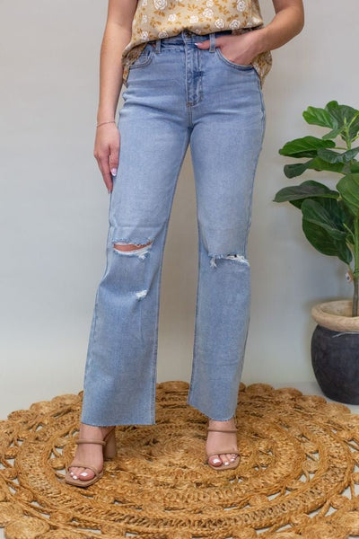 Sneak Peek HR Wide Leg Jean - Southern Soule Designs