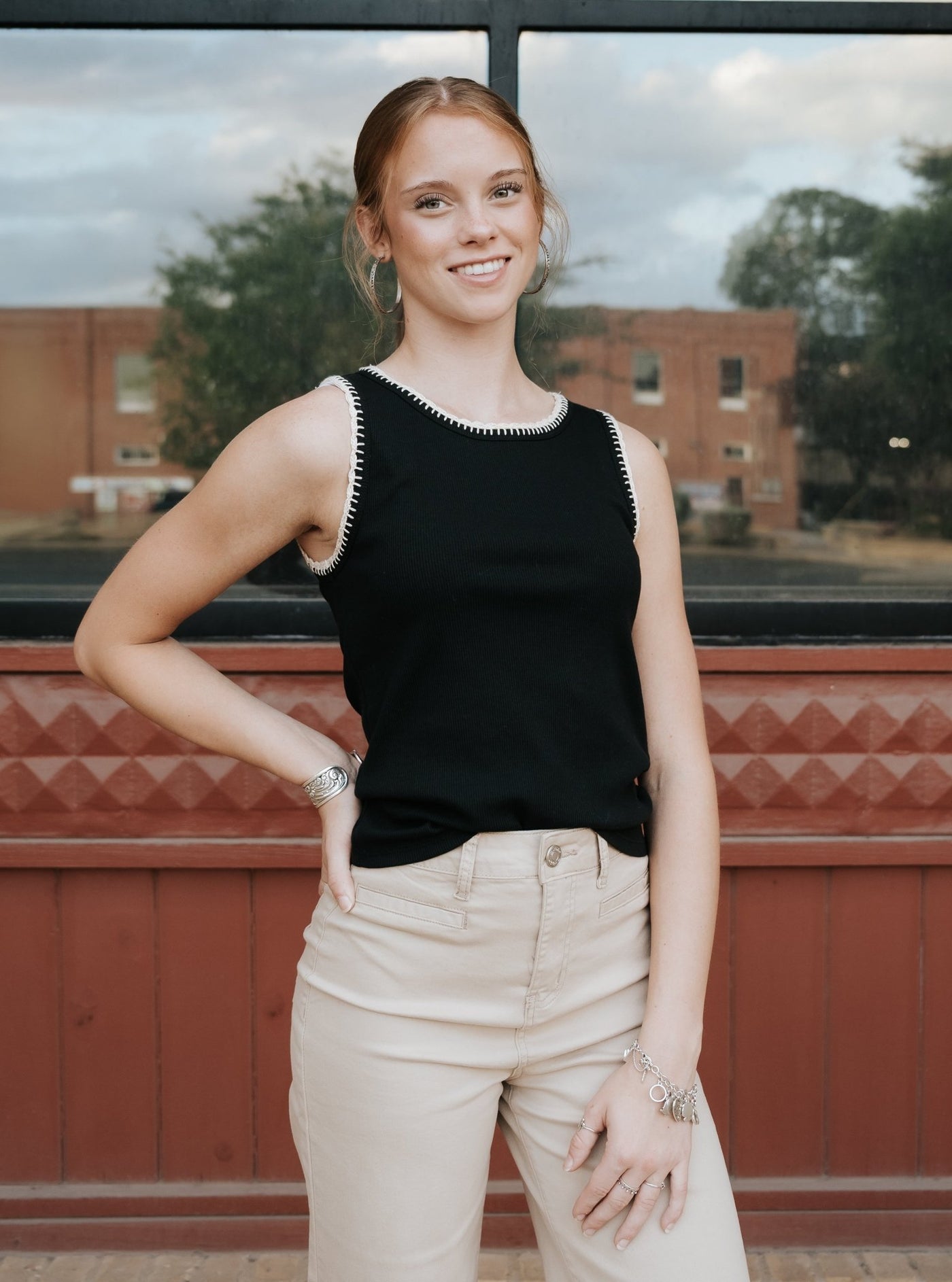 Social Tank Black ZT253203 - Southern Soule Designs