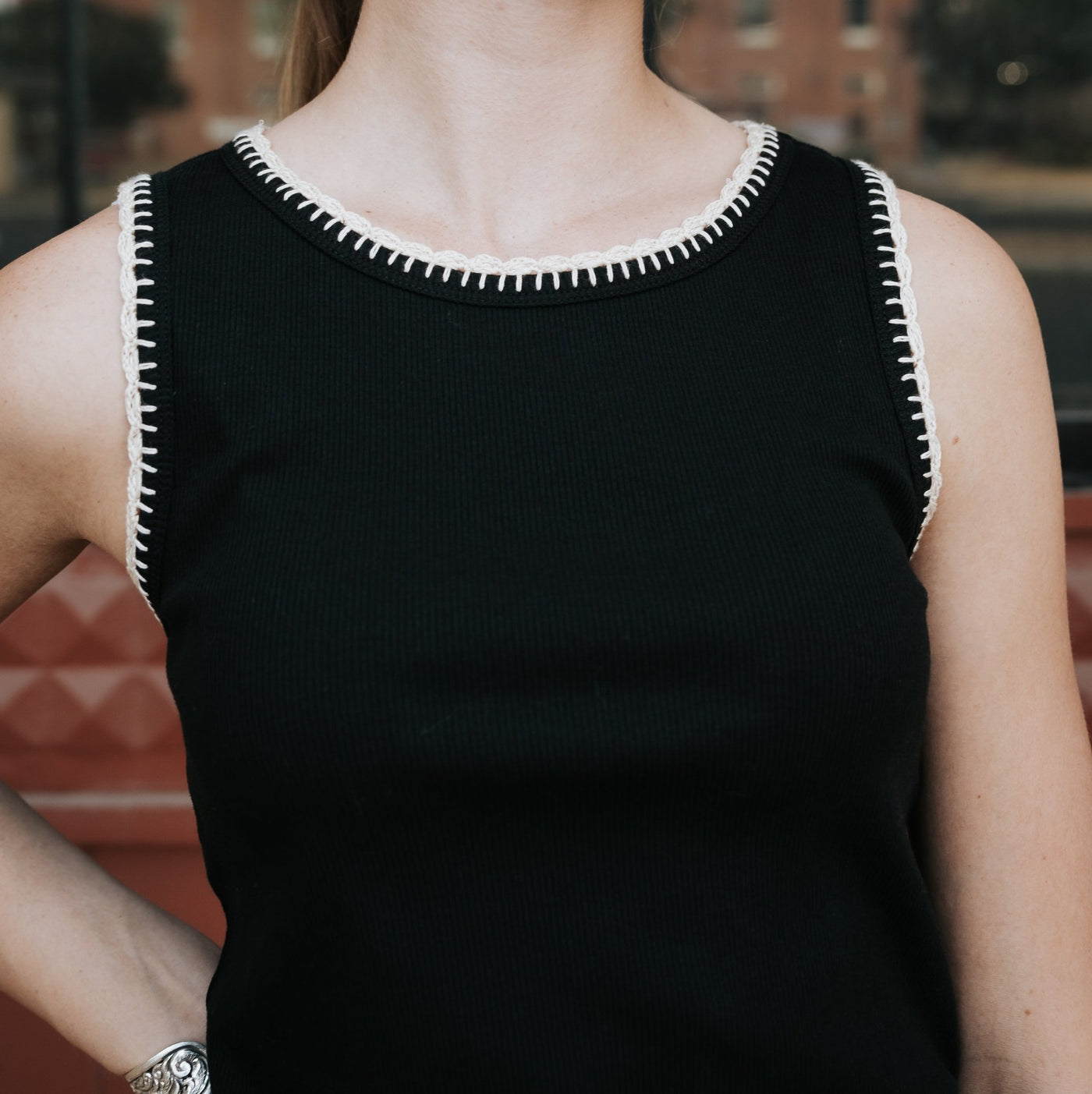 Social Tank Black ZT253203 - Southern Soule Designs