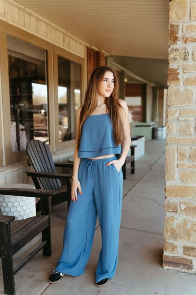 Soleil Pant Riviera ZP241647 - Southern Soule Designs