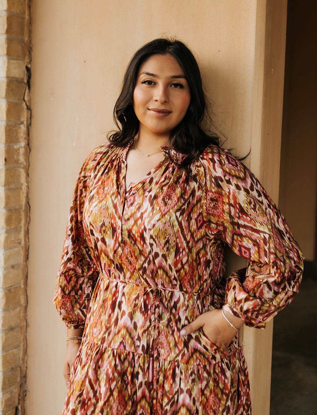 Sonora Print Marian Dress - Southern Soule Designs