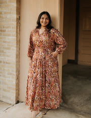 Sonora Print Marian Dress - Southern Soule Designs