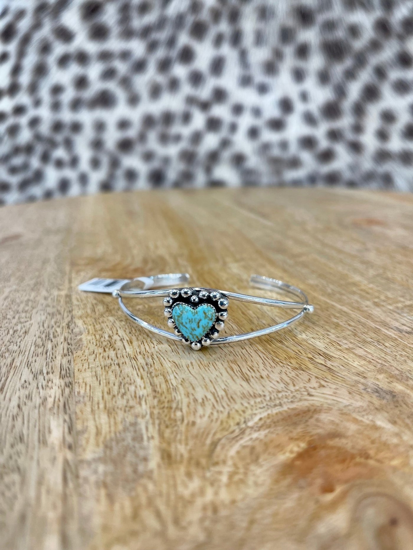 Sonyei Coho Kingman Heart Cuff - Southern Soule Designs