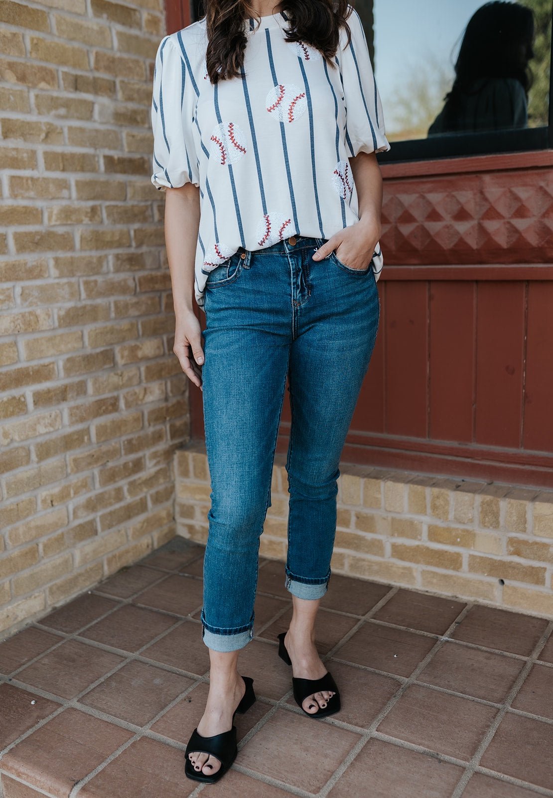 South Bay Blaire Straight Leg Jean - Southern Soule Designs