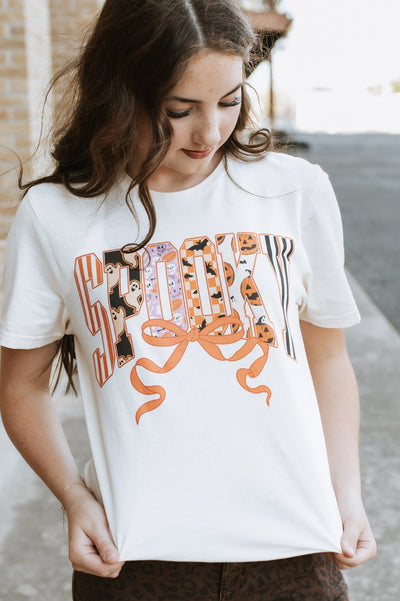 Spooky Bow Tee - Southern Soule Designs