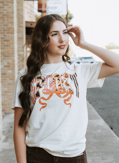 Spooky Bow Tee - Southern Soule Designs
