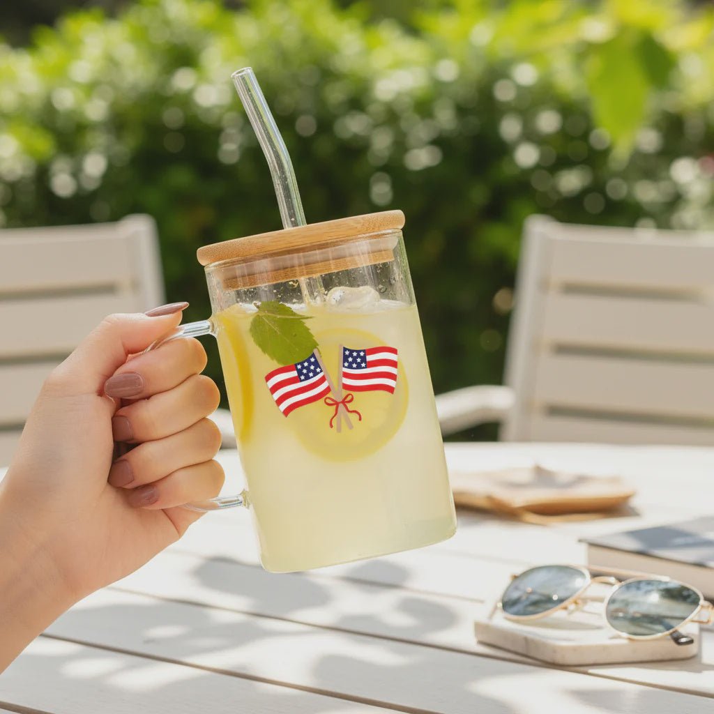 Square Glass Cup - Southern Soule Designs