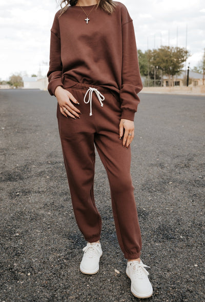 Stadium Cotton Jogger Sandalwood ZP253860 - Southern Soule Designs