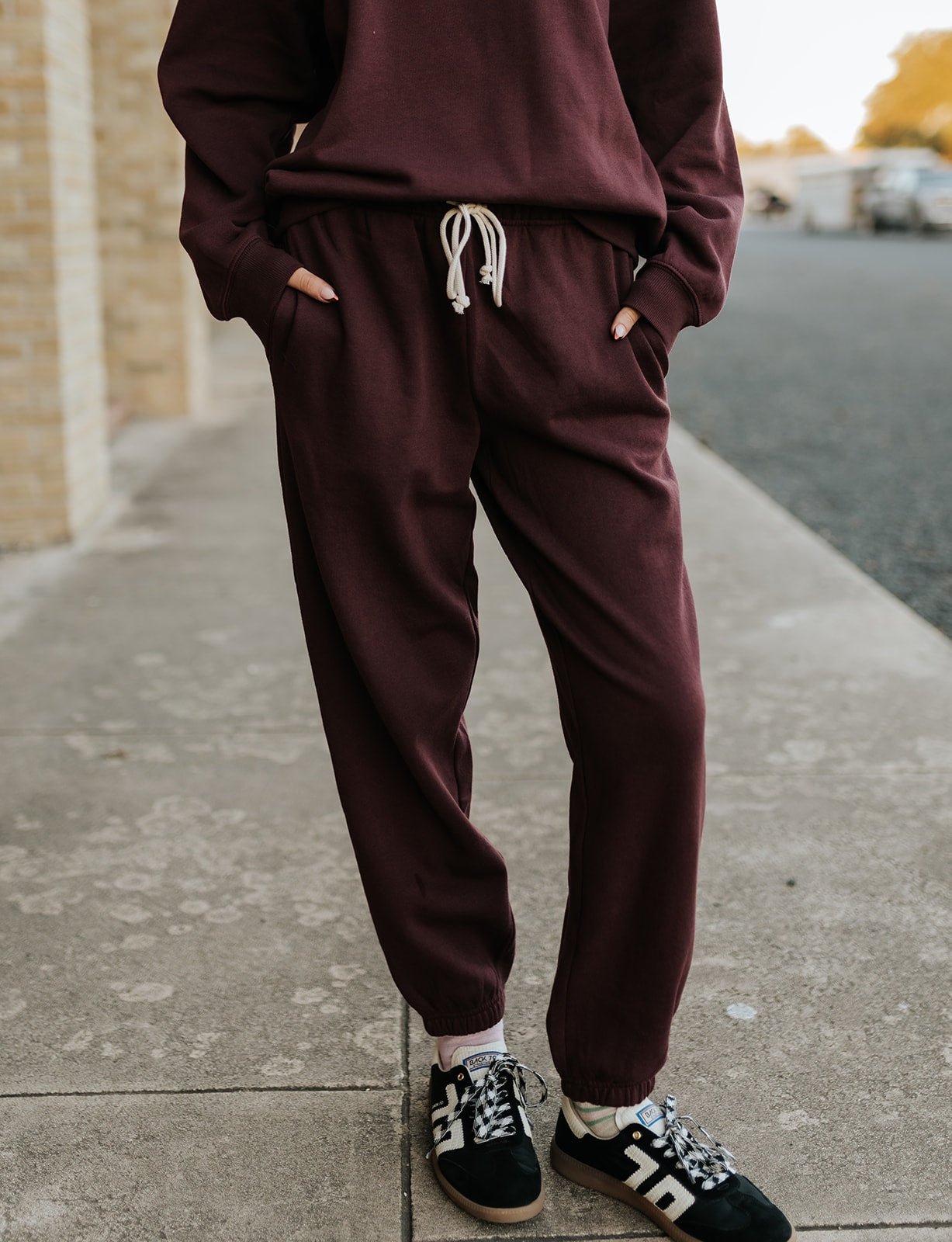 Stadium Jogger Merlot ZP254925 - Southern Soule Designs