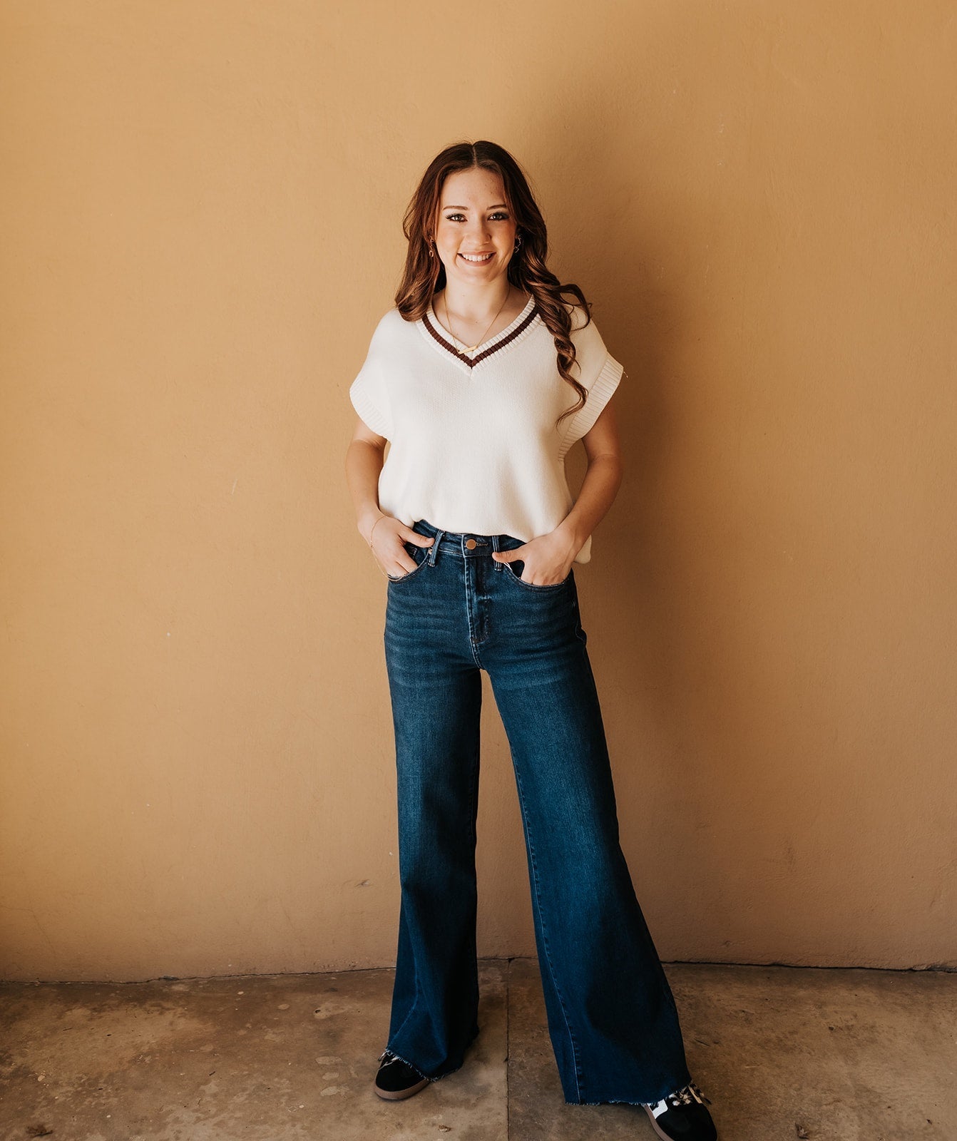 Star Demand Fiona Wide Leg Jean - Southern Soule Designs