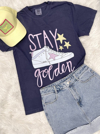 Stay Golden Tee - Southern Soule Designs