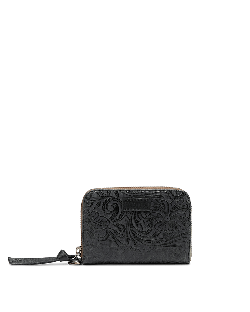 Steely Zippy Wallet - Southern Soule Designs