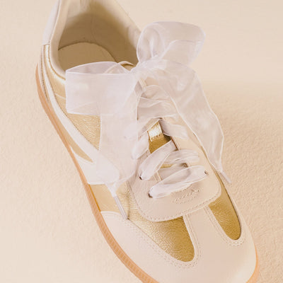 Step It Up Shoelaces - Sheer White - Southern Soule Designs