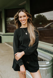 Stephie Black Short - Southern Soule Designs