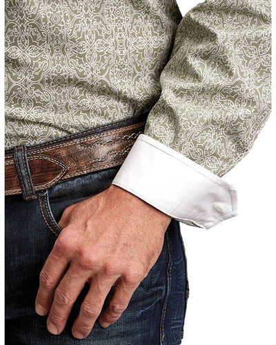 Steston Brown LS Sand Medallion - Southern Soule Designs