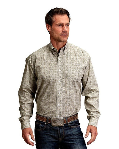 Steston Brown LS Sand Medallion - Southern Soule Designs