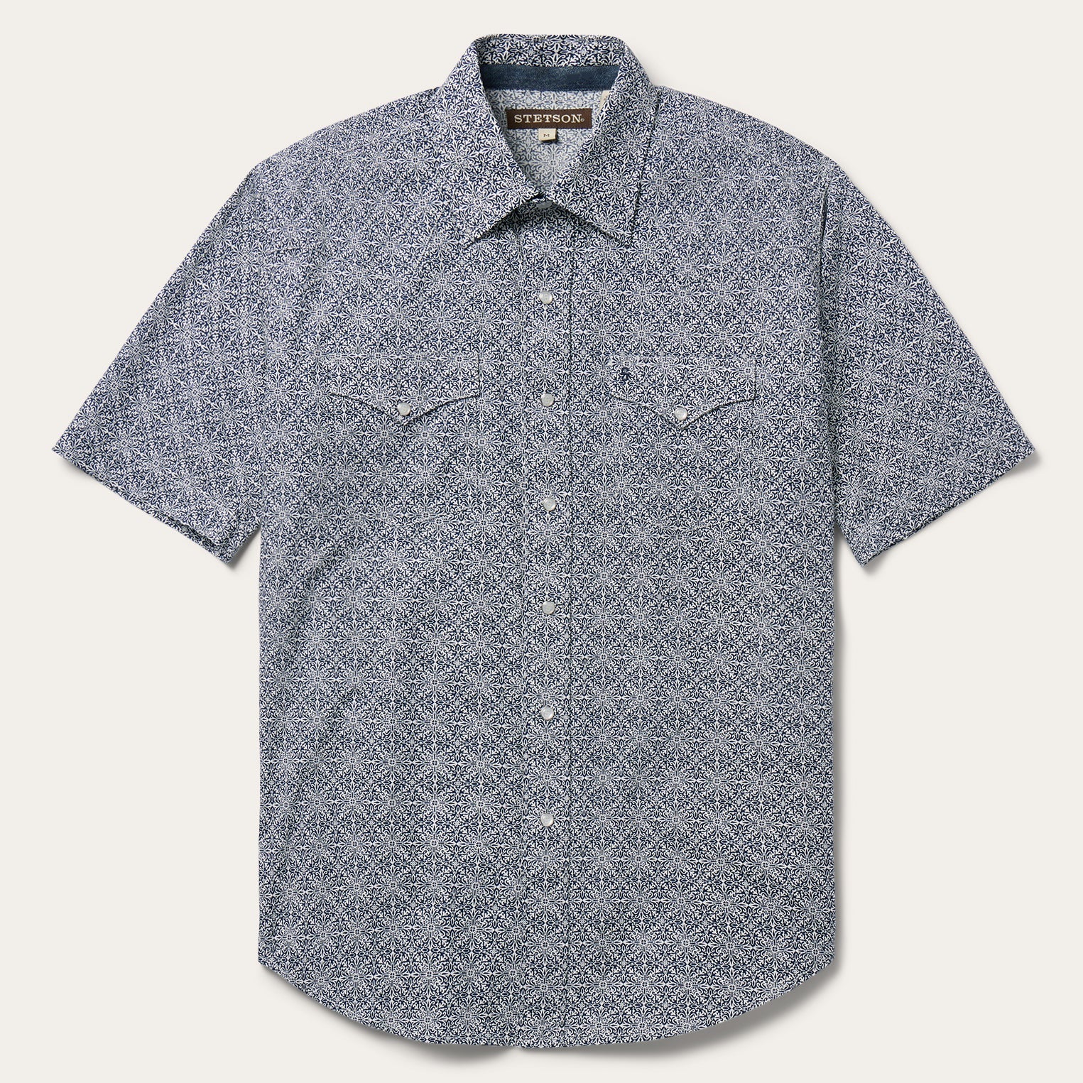 Stetson Blue SS Ornamental Prnt - Southern Soule Designs