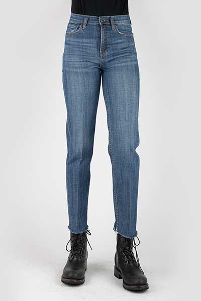 Stetson Hi Rise Blue Strt Jean - Southern Soule Designs