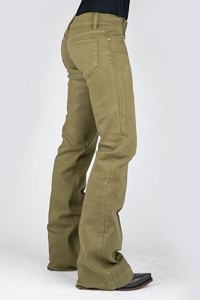 Stetson Olive Green 214 City Trouser - Southern Soule Designs