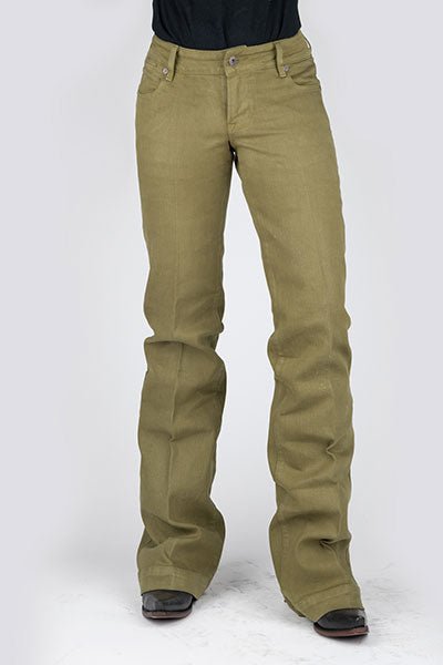 Stetson Olive Green 214 City Trouser - Southern Soule Designs