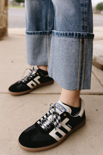 Straight Leg Cuffed Denim Pants P3532 - Southern Soule Designs