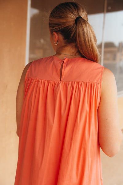 Strawberry Pink Smocked Mini Dress D - 2821 - JK - 1 - Southern Soule Designs