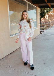 Strawberry Shake Straight Wide Leg Pants MMP623 - Southern Soule Designs