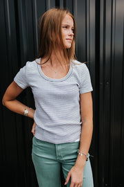 Studio Stripe Journee Tee - Southern Soule Designs