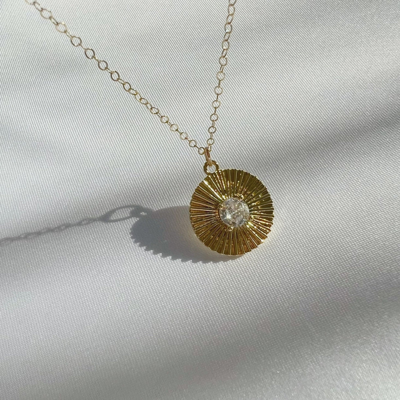 Sunburst Pendant Necklace - Southern Soule Designs