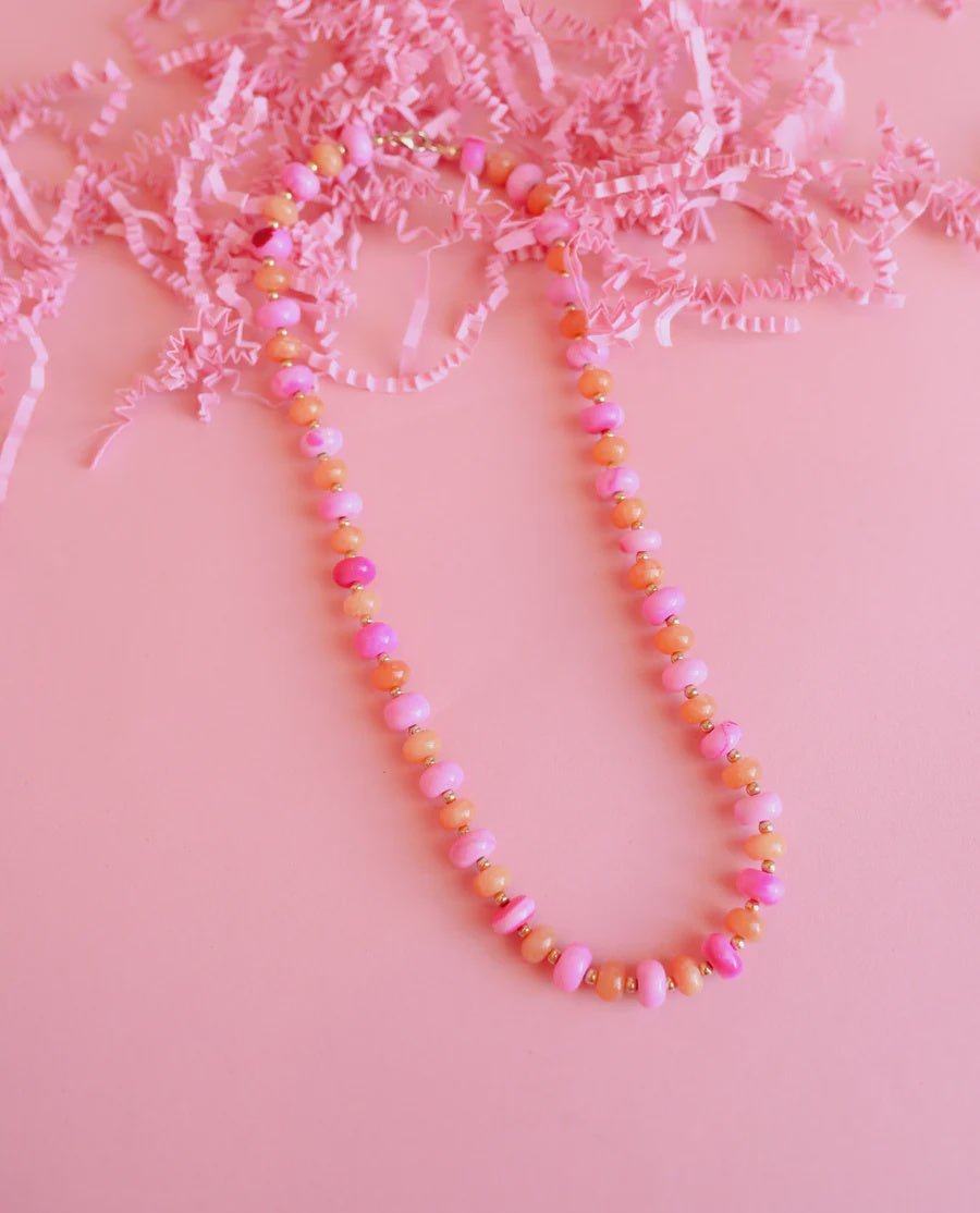 Sunset Gemstone Necklace - Southern Soule Designs