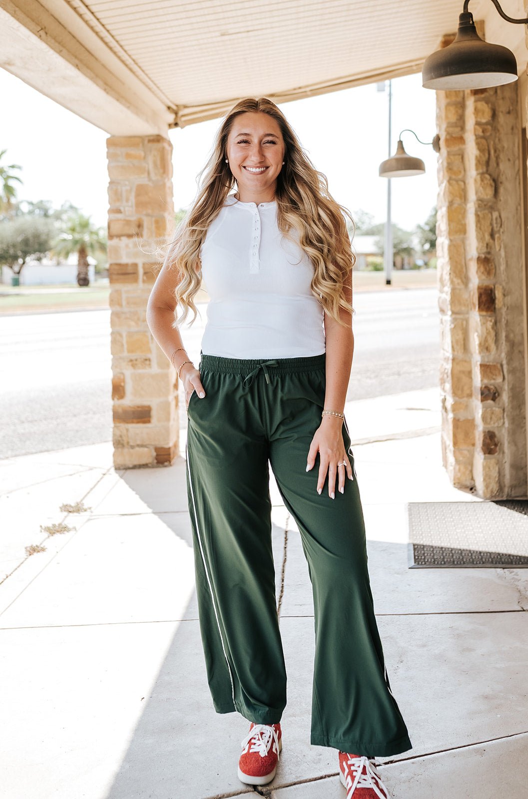 Sycamore Finish Line Track Pants AP7719 - Southern Soule Designs