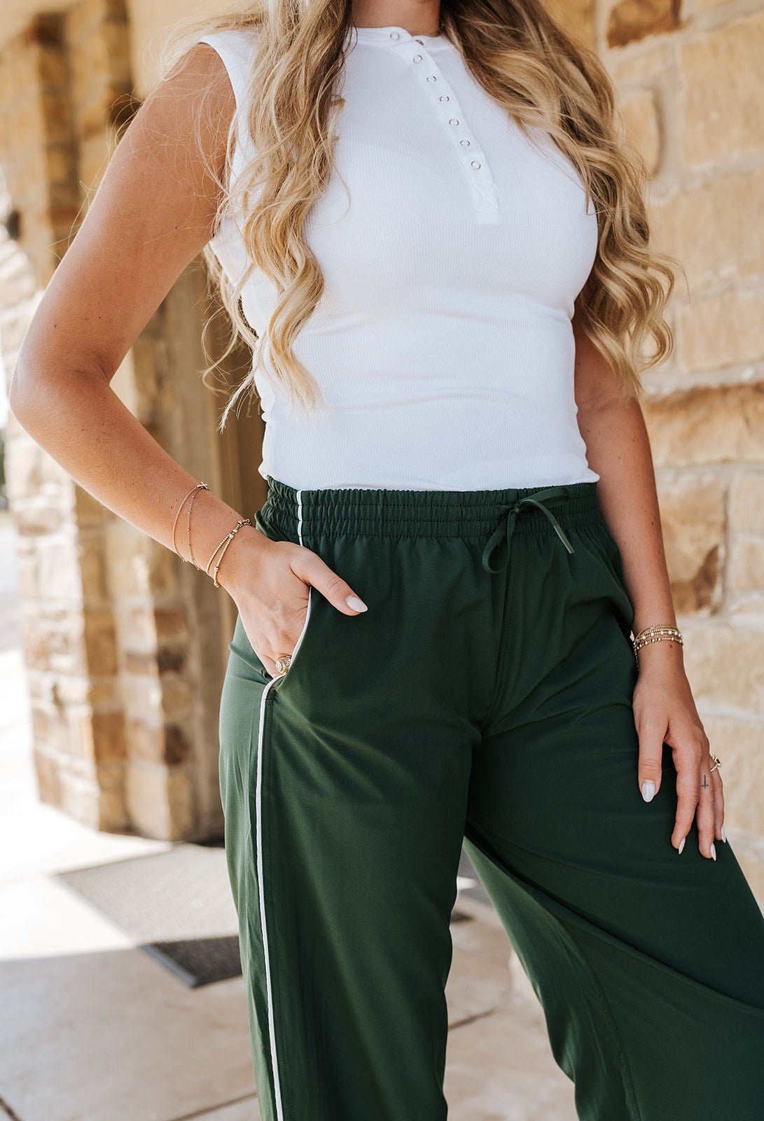 Sycamore Finish Line Track Pants AP7719 - Southern Soule Designs