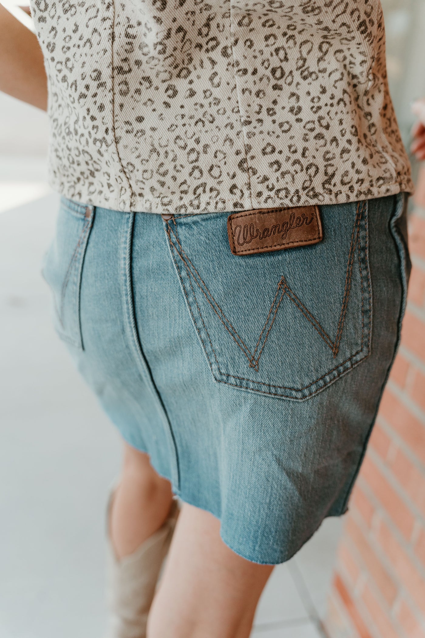 Wrangler Women's Retro Bailey Denim Skirt River 112364627