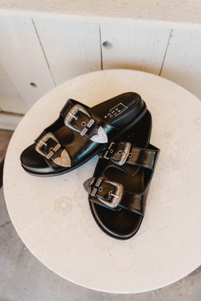 Dolly Black Sandal