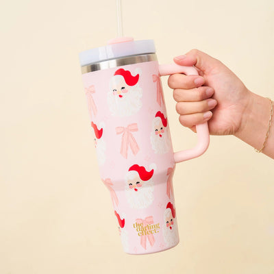 Take Me Everywhere 40 oz Tumbler - Dear Santa - Southern Soule Designs
