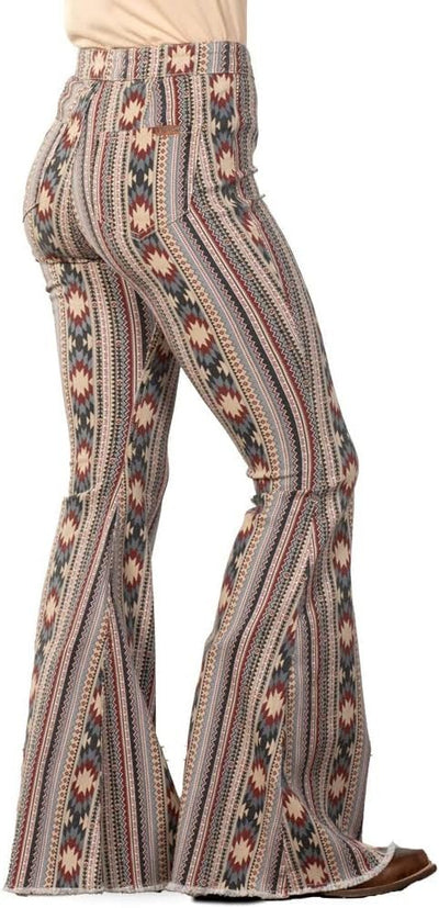 Tan Aztec Bell Bottoms - Southern Soule Designs