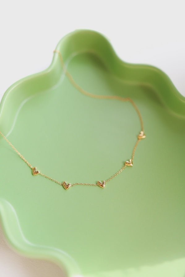 Taryn Mini Heart Necklace - Southern Soule Designs