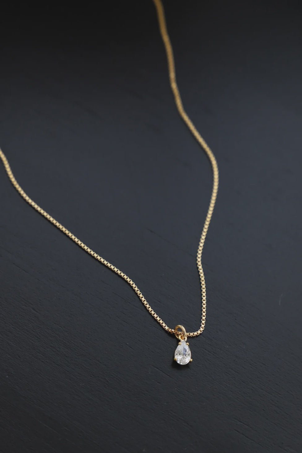 Tatum Teardrop Necklace - Southern Soule Designs