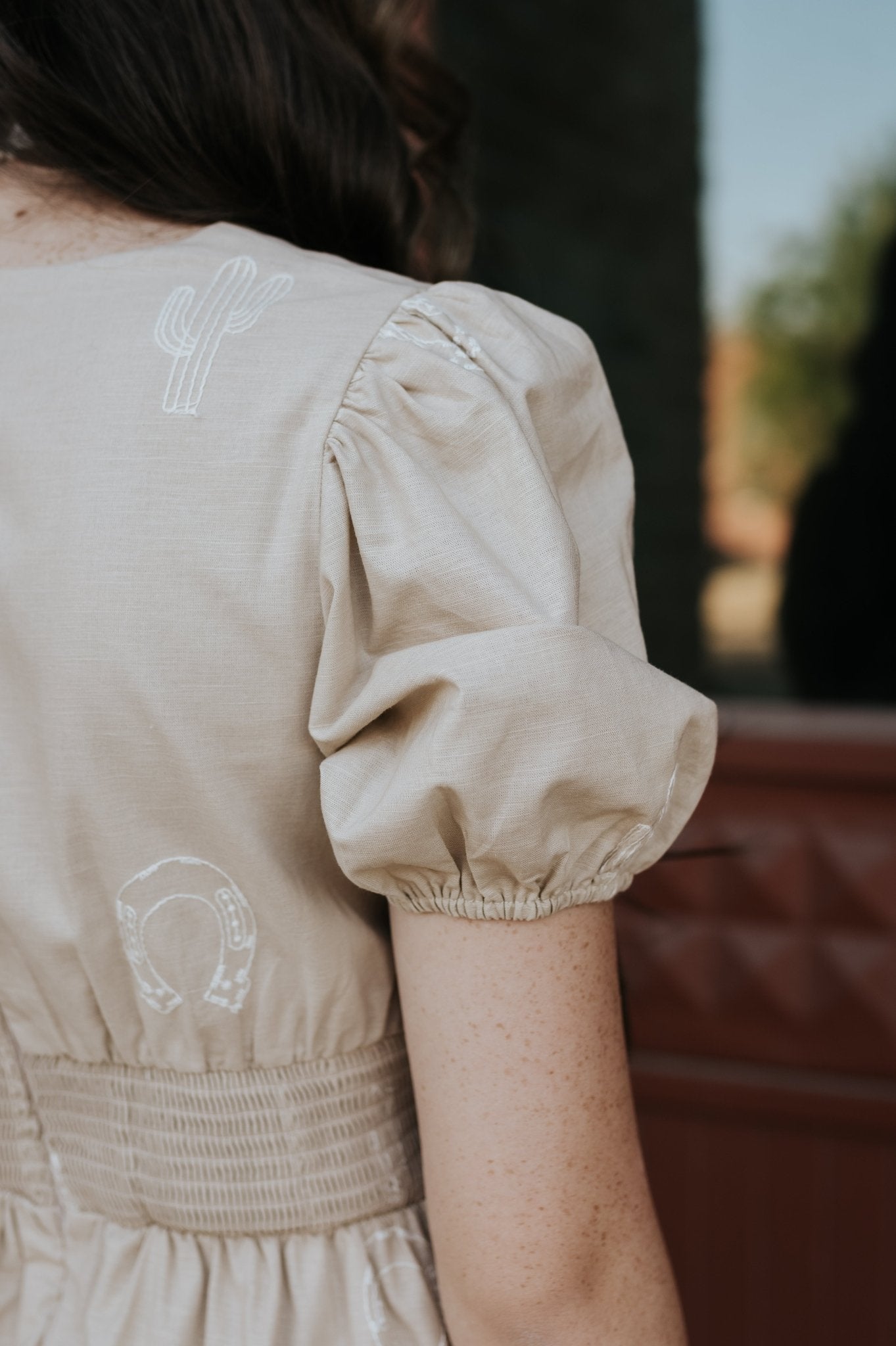 Taupe Maxie Dress 82095D - Southern Soule Designs