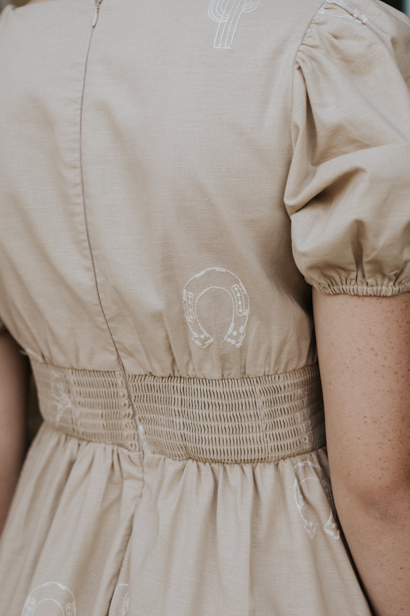 Taupe Maxie Dress 82095D - Southern Soule Designs