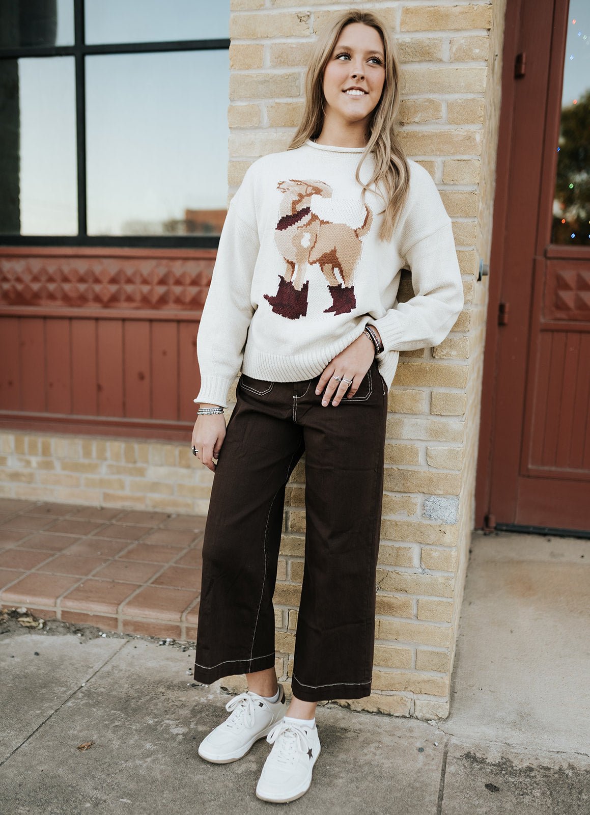 Taupe Western Dog Sweater WL25 - 11547 - Southern Soule Designs