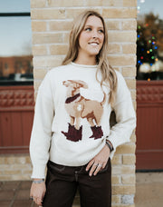 Taupe Western Dog Sweater WL25 - 11547 - Southern Soule Designs