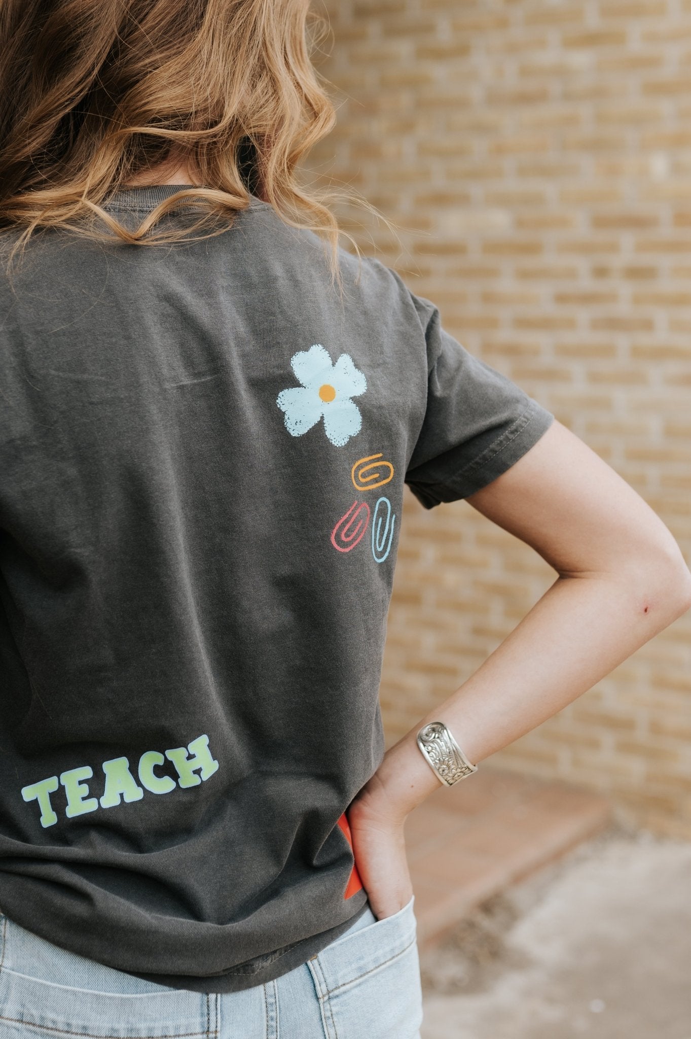 Teacher Patchwork Tee - Southern Soule Designs