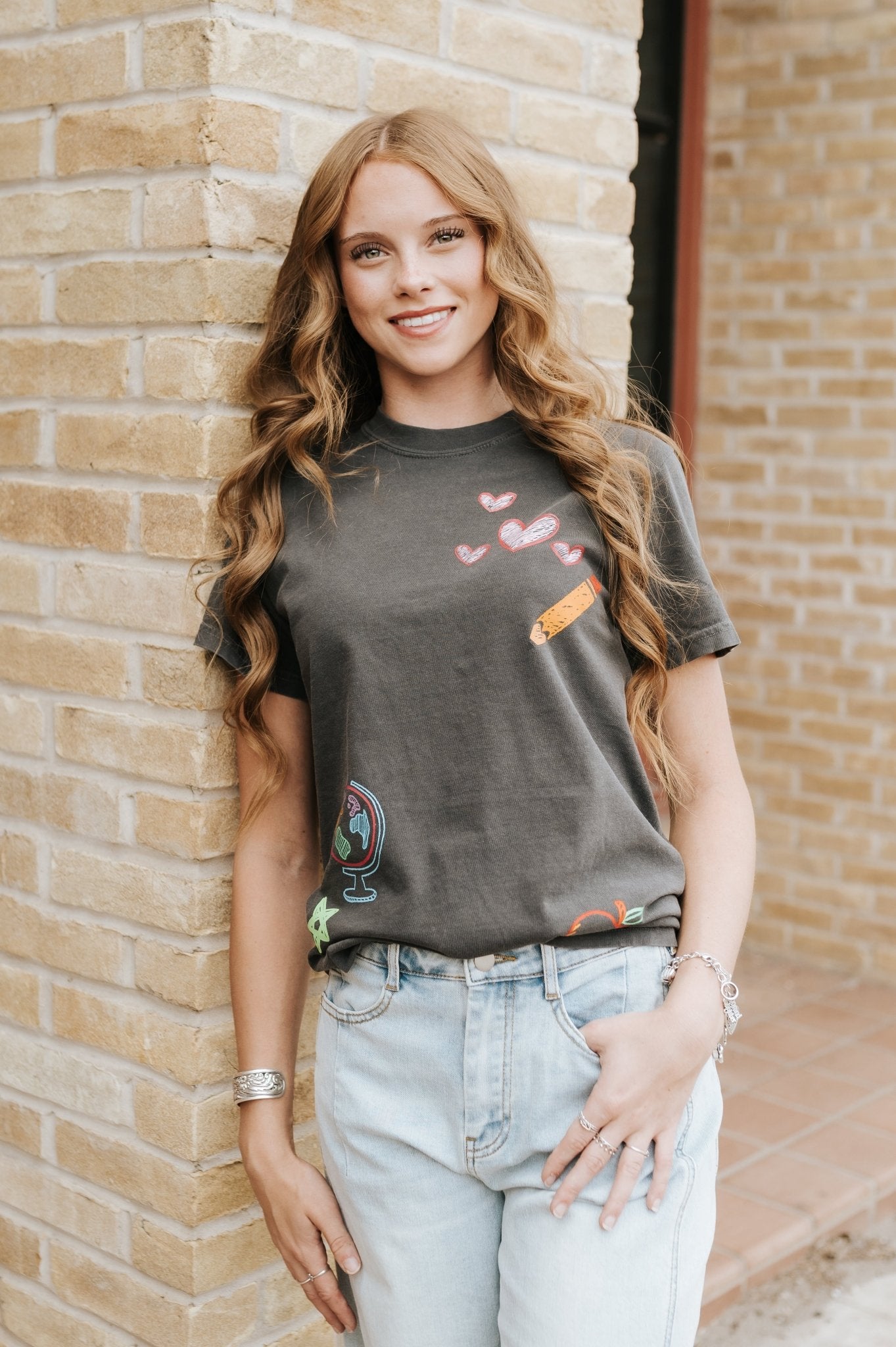 Teacher Patchwork Tee - Southern Soule Designs